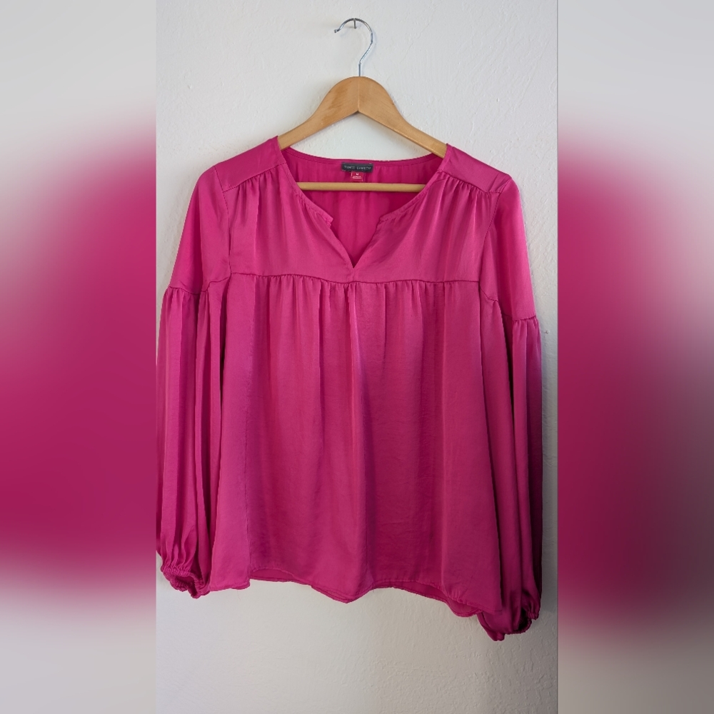 Vince Camuto Women's Dressy 3/4 Sleeve Top